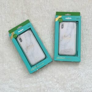 2248.♠️Kate Spade phone cases x2 for IPhone XR